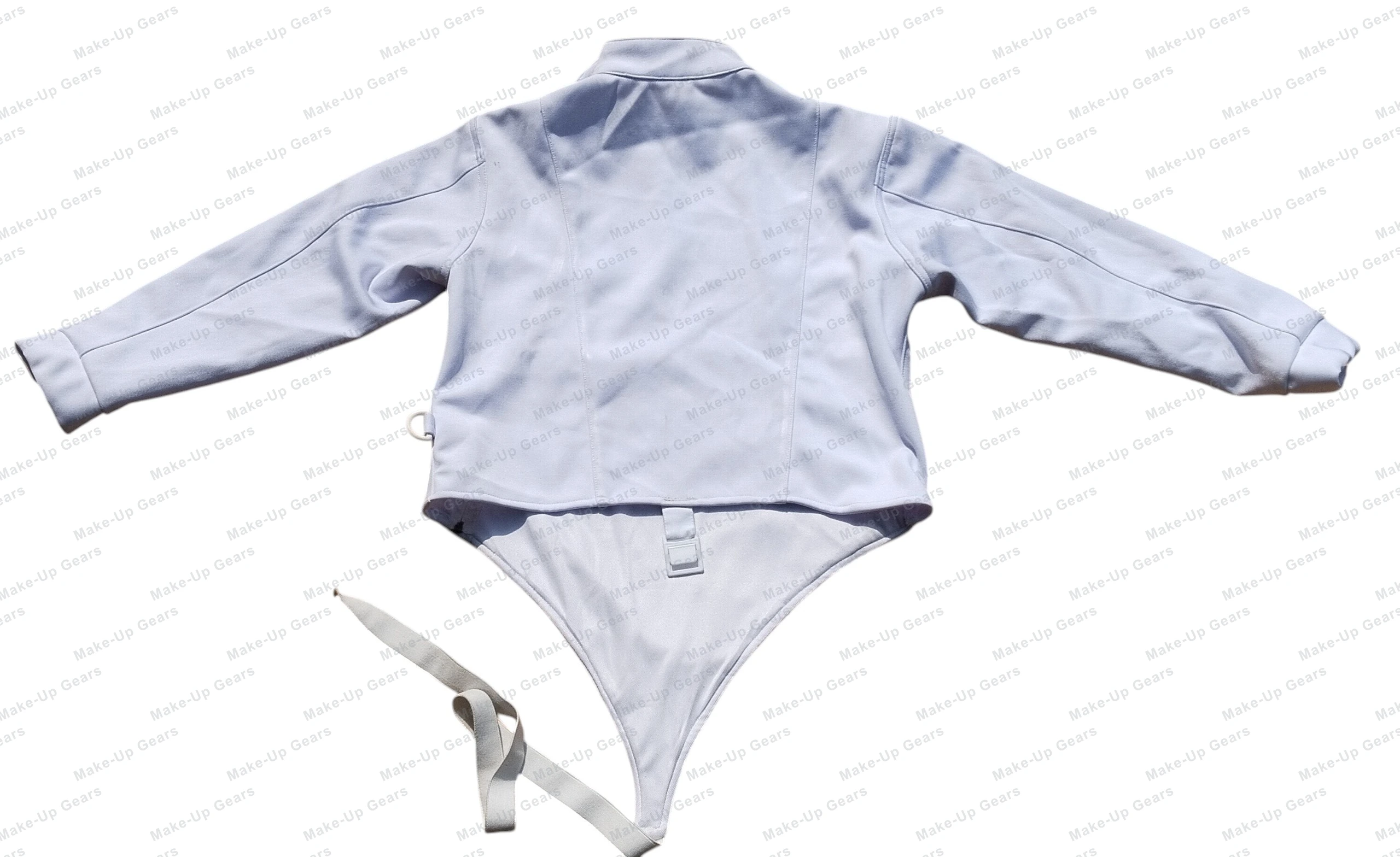 MUFJ-2300 fencing jacket back view