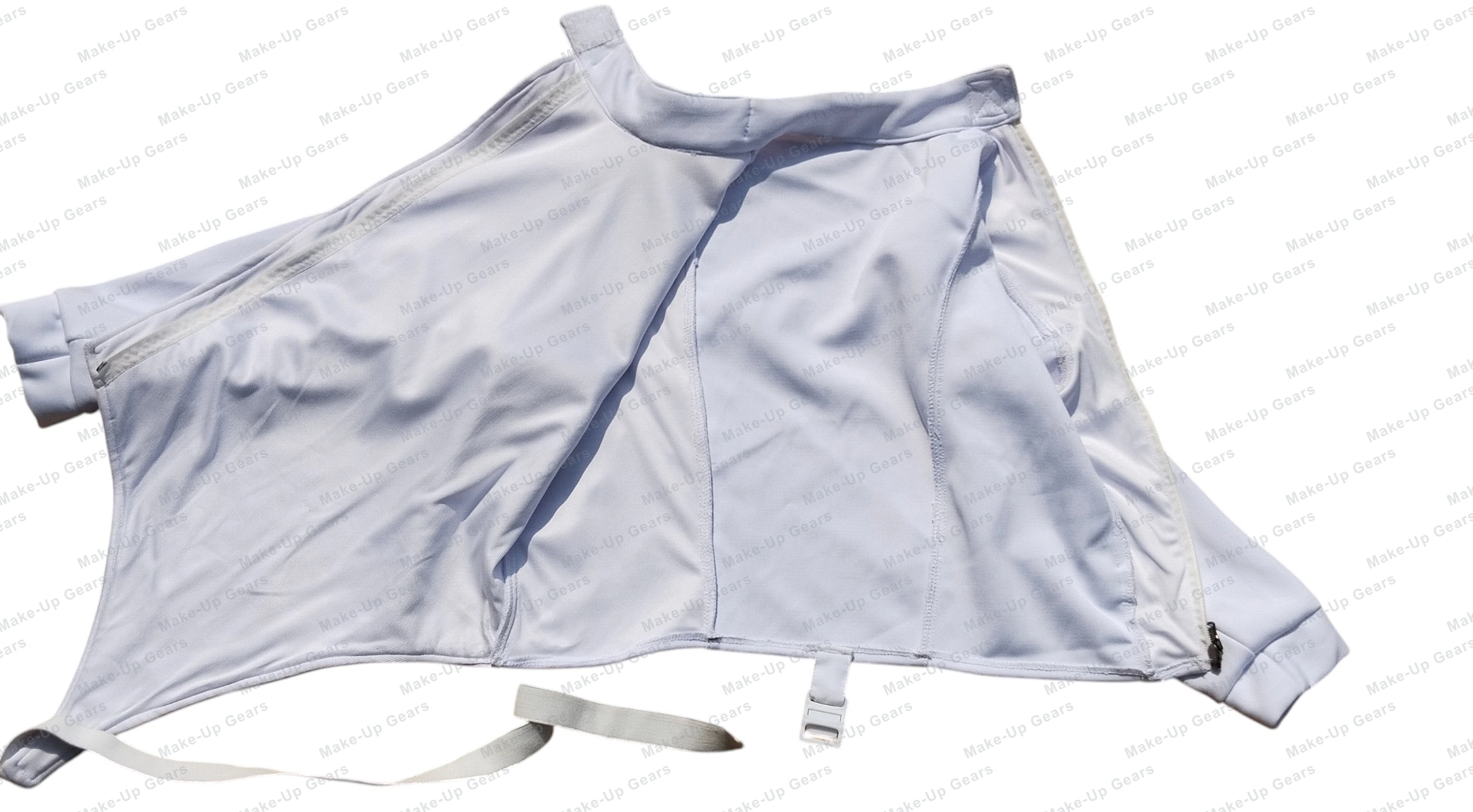 MUFJ-2300 fencing jacket open view