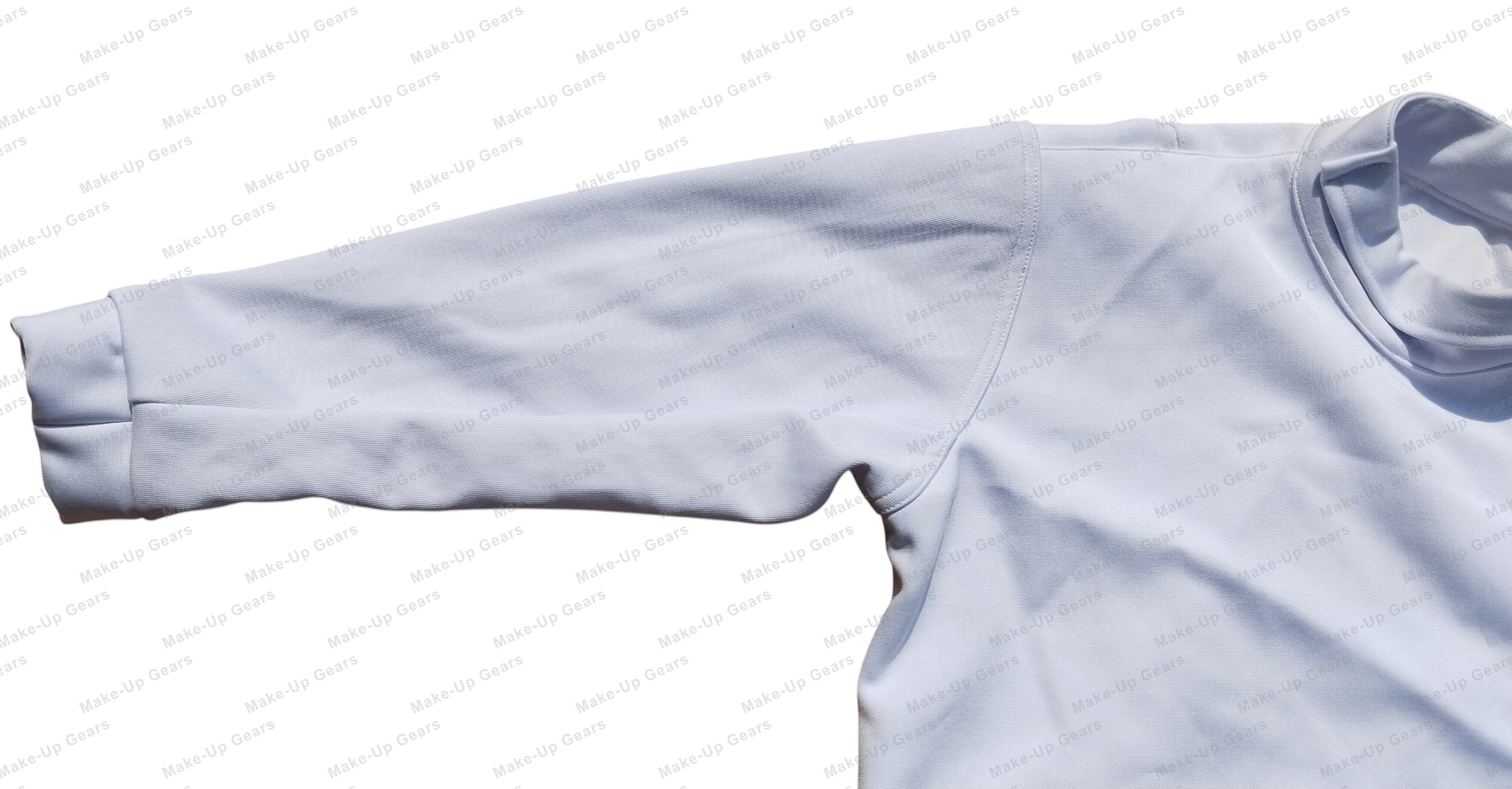 MUFJ-2300 fencing jacket right arm view