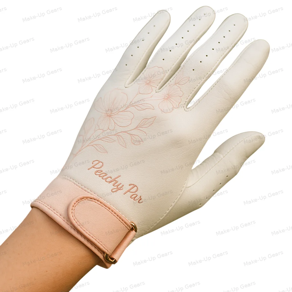 Peachy Par – Blossom Edition Golf Glove MUG-GLOVES-2505