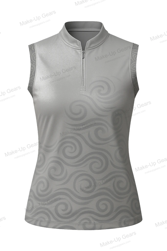 Windchill Zip Polo – Grey Breeze ART-MLGP-1237