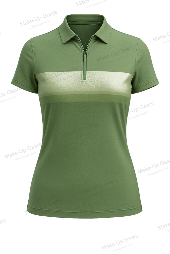 Frostline Zip Polo – Frost White ART-MLGP-1256