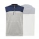 Blue | White Tech Stretch Sleeveless Hoodie for Men