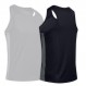 Black | Gray Tank Top for Men