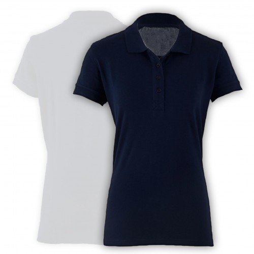 Black Polo Shirt for Women